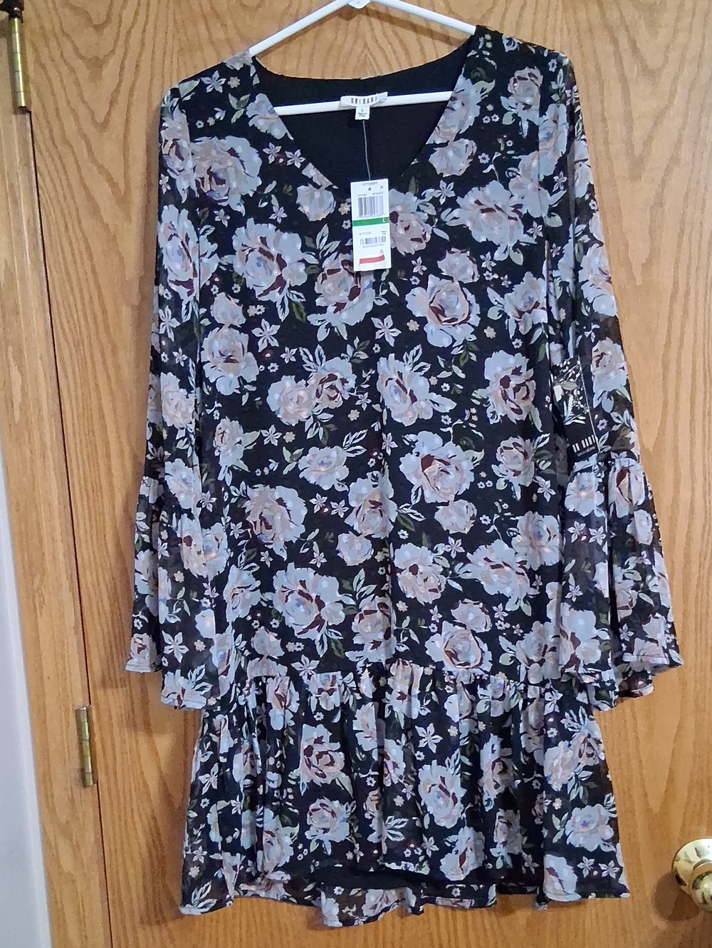 Onehart floral dress, size L